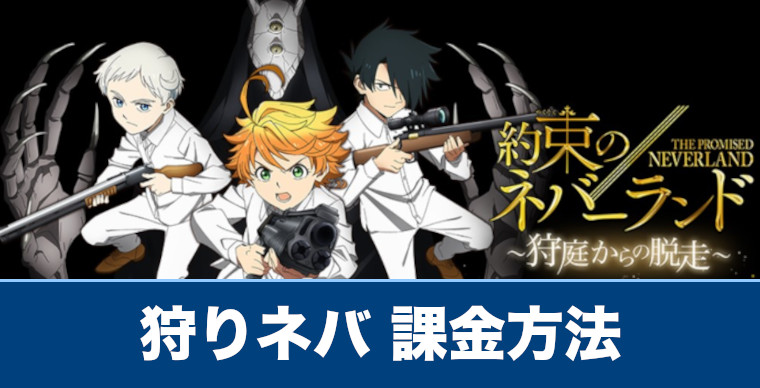 狩りネバ 課金方法と課金できないときの対処法を解説
